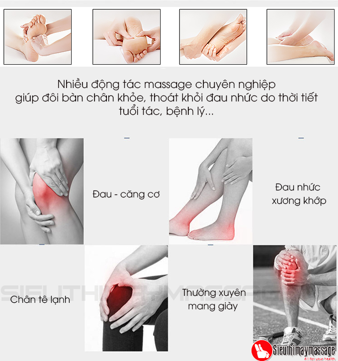 may massage chan OTO QS 88 mau cam 8 - Máy massage chân QSeat OTO QS-88 (màu cam)