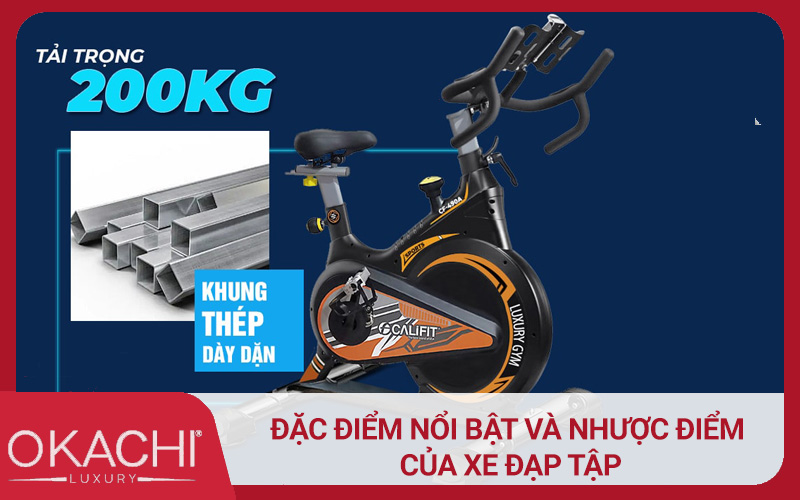 So Sánh Máy Chạy Bộ Và Xe Đạp Tập Thể Dục – Giải Pháp Nào Tối Ưu Cho Sức Khỏe Gia Đình? Dac diem noi bat va nhuoc diem cua xe dap tap1 1 - So Sánh Máy Chạy Bộ Và Xe Đạp Tập Thể Dục – Giải Pháp Nào Tối Ưu Cho Sức Khỏe Gia Đình?