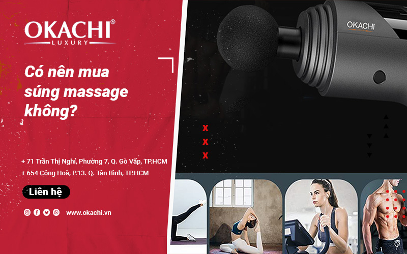 T&aacute;c Dụng Thực Sự Của S&uacute;ng Massage Gi&atilde;n Cơ L&agrave; G&igrave;?
