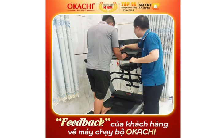 Đâu Là Cửa Hàng Bán Máy Chạy Bộ Quận Gò Vấp Uy Tín Nhất? danh gia khach hang may chay bo okachi - Đâu Là Cửa Hàng Bán Máy Chạy Bộ Quận Gò Vấp Uy Tín Nhất?