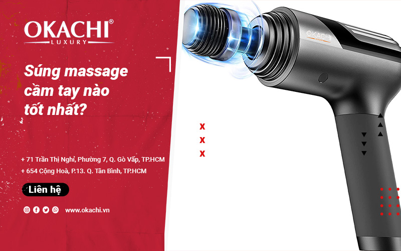 Review S&uacute;ng Massage Cầm Tay Loại N&agrave;o Tốt Hiện Nay V&agrave; Giải Ph&aacute;p Phục Hồi Cơ Bắp Ho&agrave;n Hảo