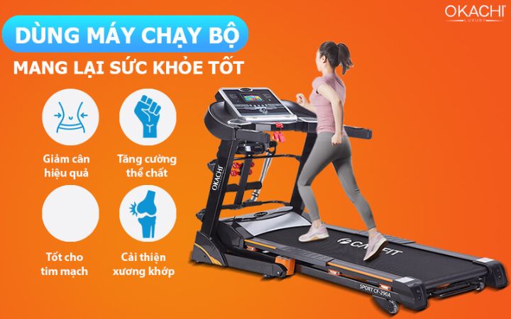 Có Nên Mua Máy Chạy Bộ Gia Đình Không Để Rèn Luyện Thể Chất? dung may chay bo tang cuong suc khoe - Có Nên Mua Máy Chạy Bộ Gia Đình Không Để Rèn Luyện Thể Chất?