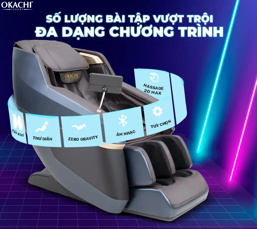 Ghế massage cho người bị đau vai g&aacute;y giải ph&aacute;p trị liệu