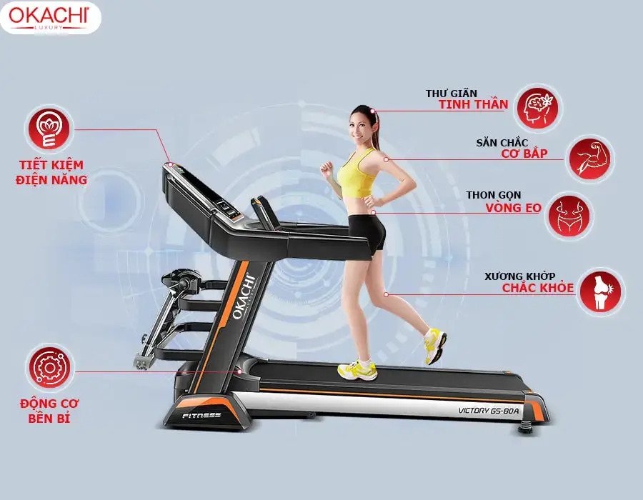 Cách Vệ Sinh Máy Chạy Bộ Tại Nhà Chuẩn Kỹ Thuật loi ich may chay bo okachi victory gs 80 a min1 - Cách Vệ Sinh Máy Chạy Bộ Tại Nhà Chuẩn Kỹ Thuật