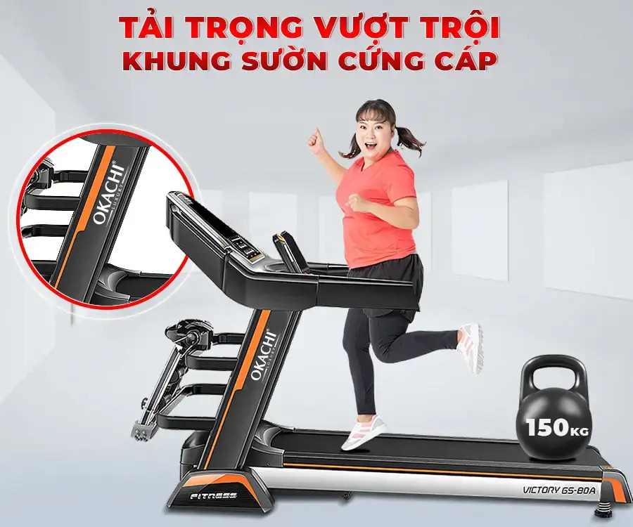 Máy Chạy Bộ Có Bền Không Và Yếu Tố Quyết Định Tuổi Thọ may chay bo okachi victory gs 80 a tai trong min1 - Máy Chạy Bộ Có Bền Không Và Yếu Tố Quyết Định Tuổi Thọ